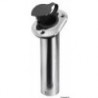 Porta-acciaio inox 42 mm 75° canna da incasso