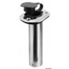 Porta-acciaio inox 42 mm 90° canna da incasso - N°1 - comptoirnautique.com