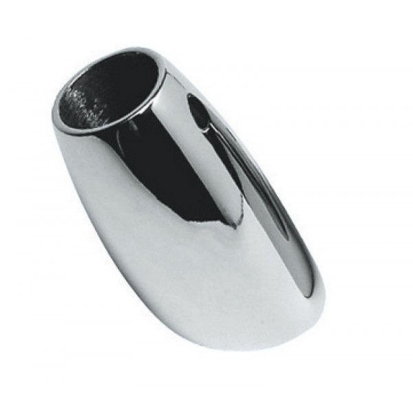 AISI316 60° ovale tronco-conico piede balcone 25 mm - N°1 - comptoirnautique.com