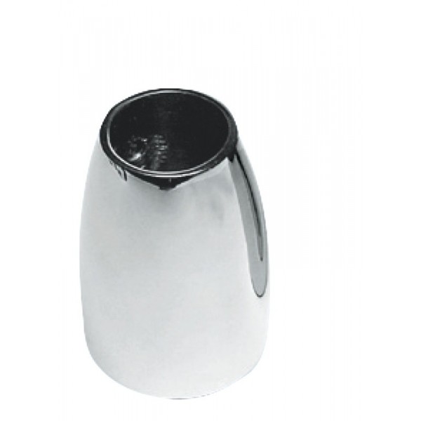 AISI316 90° ovale tronco-conico piede balcone 25 mm - N°1 - comptoirnautique.com