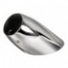 Pied balcon tronconique ovale AISI316 45° 30 mm 