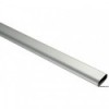 Polished and anodized oval tube 40x20 mm - N°1 - comptoirnautique.com