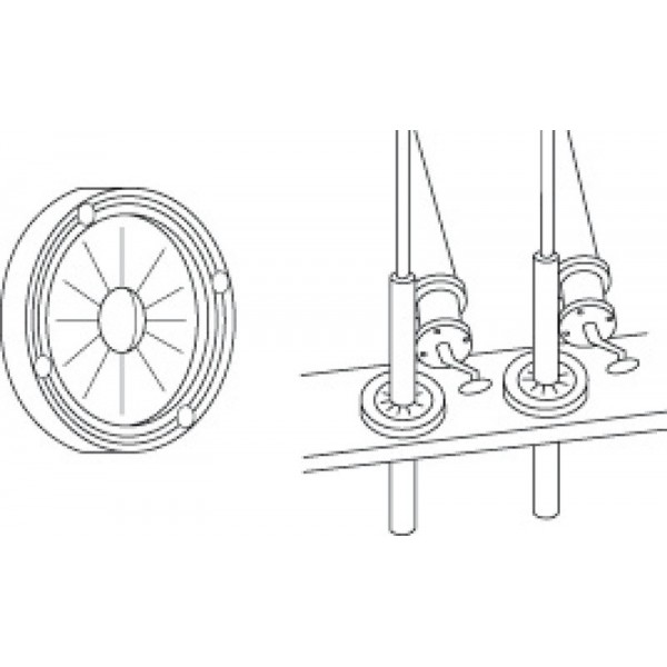 Bellows x 70mm rods - N°3 - comptoirnautique.com 