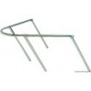 Balcone a prua in acciaio inox 80x90x45 cm - N°1 - comptoirnautique.com