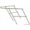 Balcone a prua in acciaio inox 78x110x60 cm