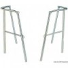 Balcone di poppa in acciaio inox 2-pezzi 40x43x60 cm  - N°1 - comptoirnautique.com