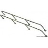 Corrimano-acciaio inox 175x22 cm  - N°1 - comptoirnautique.com