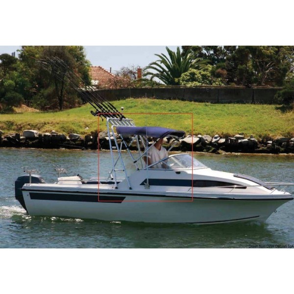 Torre per canna da pesca-6 posti 32 mm - N°5 - comptoirnautique.com