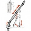 Davit telescopico 180 kg per coppia - N°2 - comptoirnautique.com
