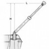 Davit telescopico 180 kg per coppia - N°4 - comptoirnautique.com