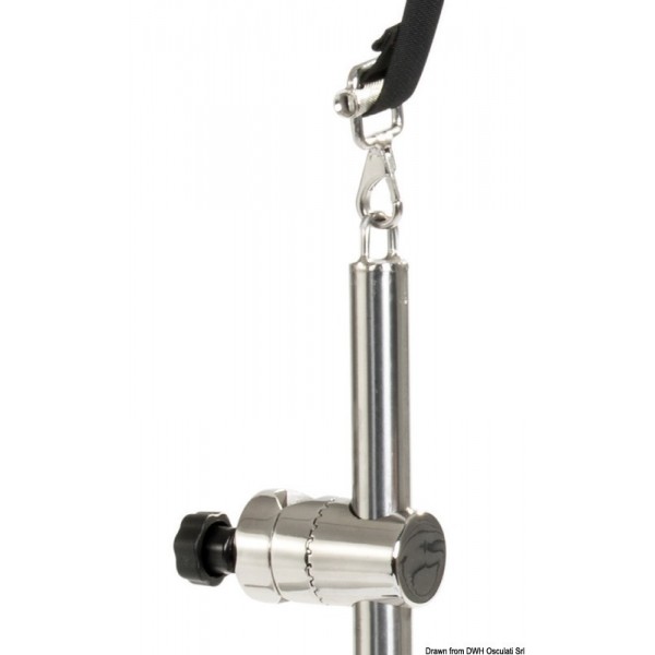 Kit di supporto per passerella SUP o Delux in acciaio inox - N°2 - comptoirnautique.com
