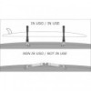 Kit di supporto per passerella SUP o Delux in acciaio inox - N°3 - comptoirnautique.com
