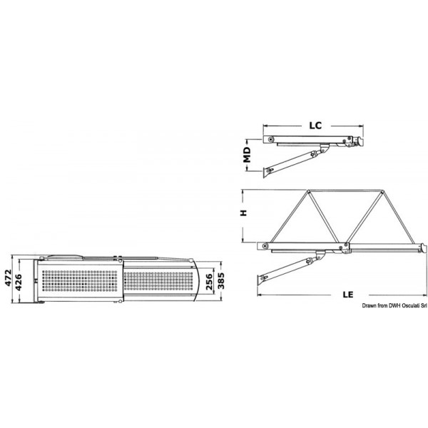 Ponte idraulico Bridge 23 24 V  - N°4 - comptoirnautique.com