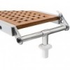 Passerelle fixe caillebotis en teck 210 cm  - N°2 - comptoirnautique.com 