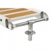 Pasarela plegable barnizada en blanco 210 cm - N°5 - comptoirnautique.com 