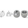 Anodo di zinco di ricambio rif. orig. 101180 - N°1 - comptoirnautique.com