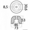 Anodo di zinco di ricambio rif. orig. 501180 - N°3 - comptoirnautique.com