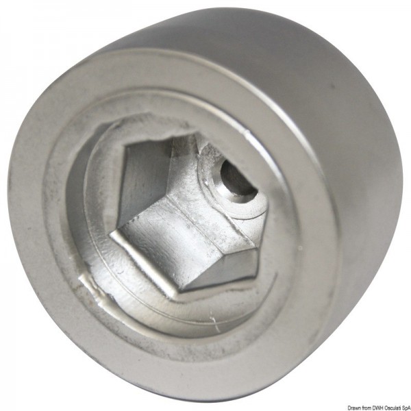 Ánodo de recambio de aluminio ref. orig. 501180 - N°2 - comptoirnautique.com 