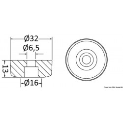 Lateral anode pair for...