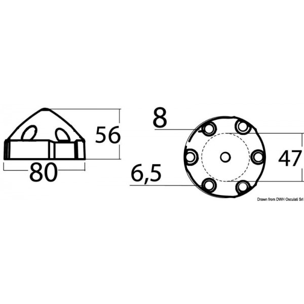 Anode x Max/Prop 35/45 mm propellers - N°2 - comptoirnautique.com 