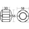 Anode DPH/DPR Ø 30 mm  - N°2 - comptoirnautique.com