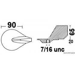 Carp tail for outboard 35/...
