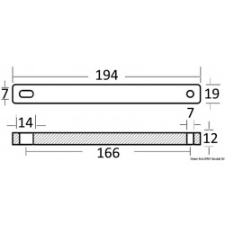 25/30/40 HP outboard bar