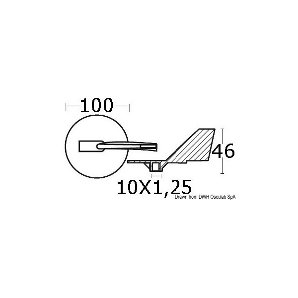 Coda di carpa f. Yamaha 150/225 HP - N°2 - comptoirnautique.com