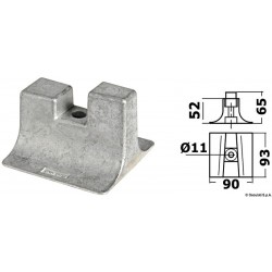Anodo in alluminio per...
