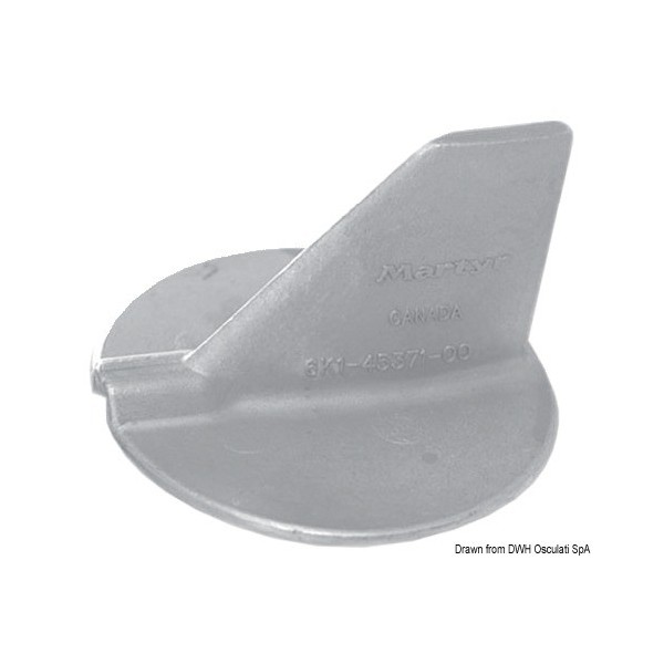 Cauda de carpa de zinco 100/225 CV - N°1 - comptoirnautique.com 