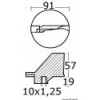 Coda di carpa in zinco 100/225 CV - N°3 - comptoirnautique.com