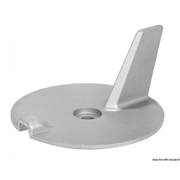 Coda di carpa in alluminio per Yamaha 25/60 HP - N°2 - comptoirnautique.com