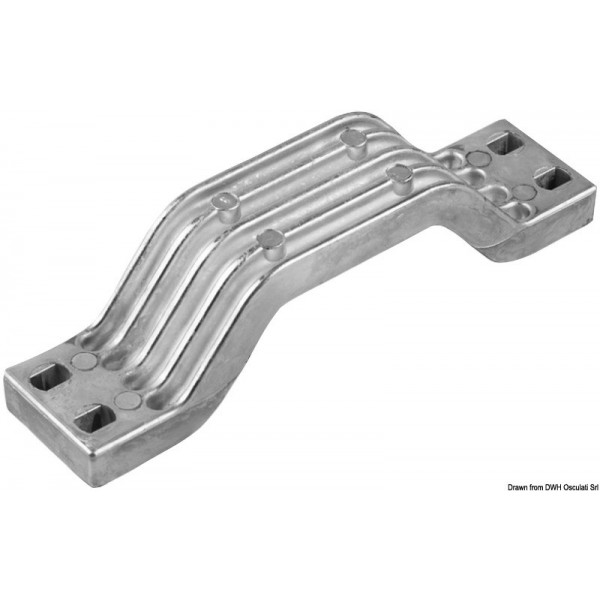 Zinc anode for Yamaha 100/300 HP - N°1 - comptoirnautique.com 