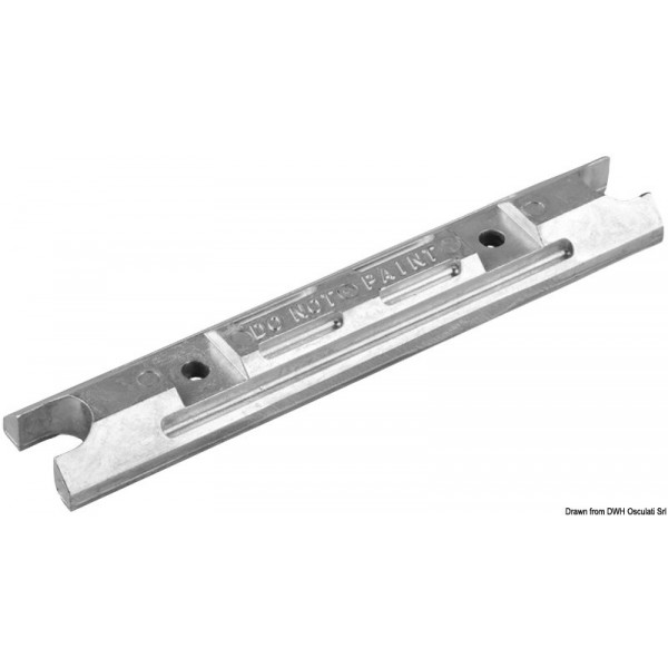 Aluminium bar anode for Yamaha and Mariner - N°1 - comptoirnautique.com 