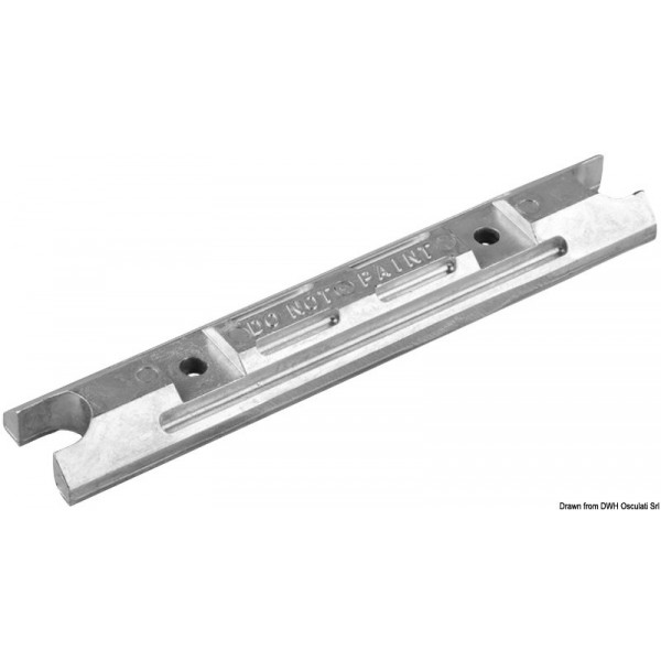 Anodo a barra in alluminio per Yamaha e Mariner - N°1 - comptoirnautique.com