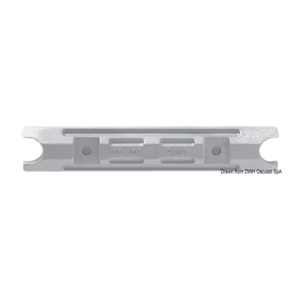 Aluminium bar anode for Yamaha and Mariner - N°3 - comptoirnautique.com 