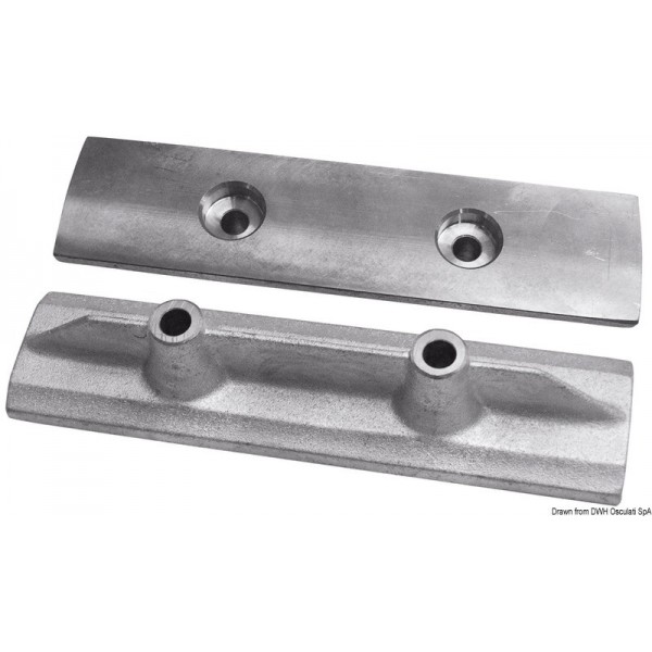 Zinc side rail for Yamaha - N°1 - comptoirnautique.com 