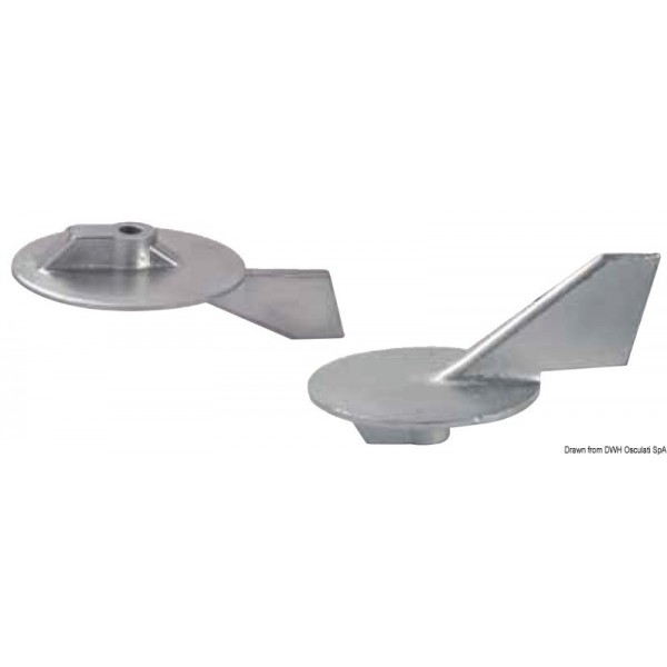 Coda di carpa in alluminio 50/90 HP - N°1 - comptoirnautique.com
