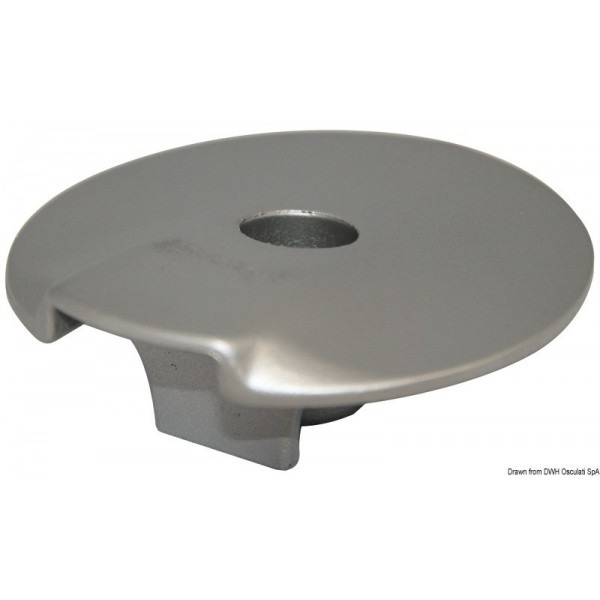 Anode zinc motor plate 200/350 HP - N°2 - comptoirnautique.com