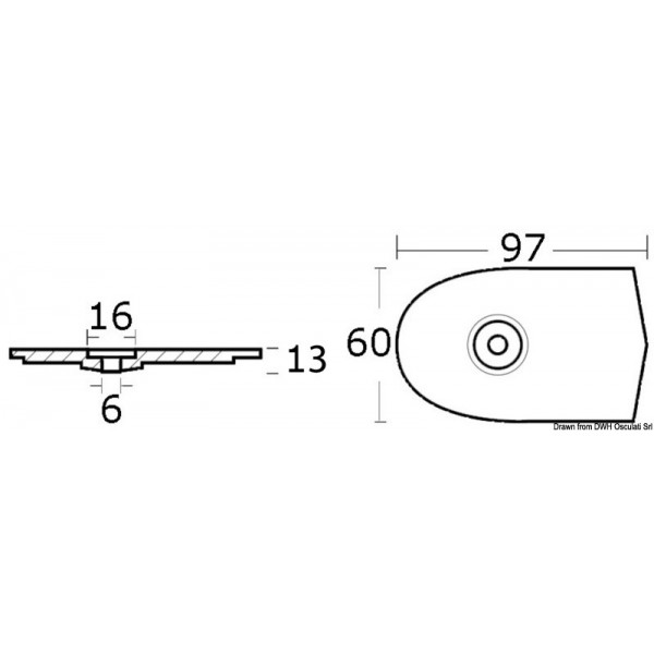 Placa para 6C/6D/8C - N°2 - comptoirnautique.com