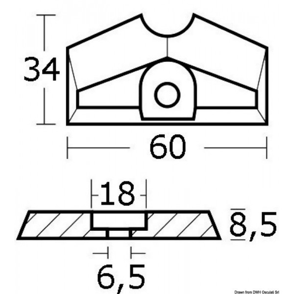 Placa para 2B/3A/4B/F4A/5C - N°2 - comptoirnautique.com