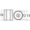 Anodo cilindro per Yamaha 2,5/70 CV - N°2 - comptoirnautique.com