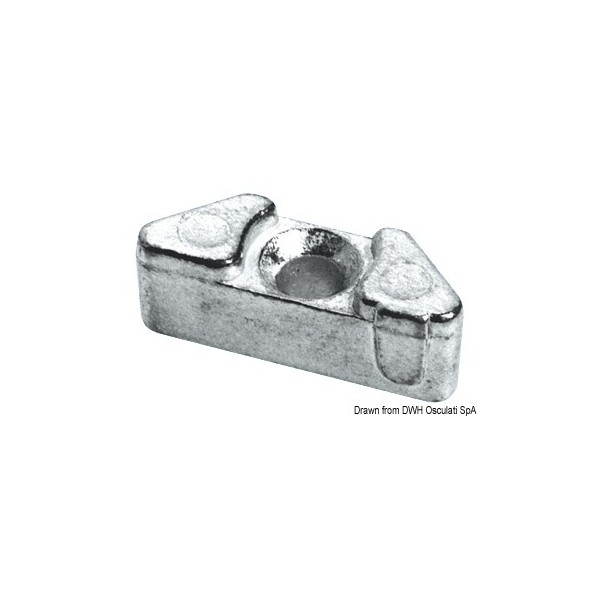 Anodo per cilindro per Yamaha 9,9/250 HP - N°1 - comptoirnautique.com