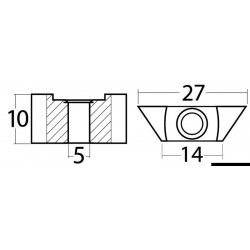 Ânodo do cilindro para...