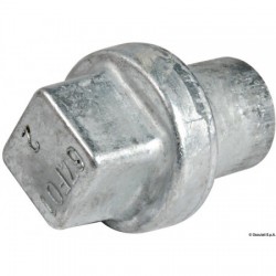 Anodo cilindro in zinco per...