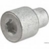 Anode cylindre zinc pour Yamaha 80/250 HP 