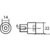 Anodo cilindro in alluminio per Yamaha 80/250 HP - N°2 - comptoirnautique.com