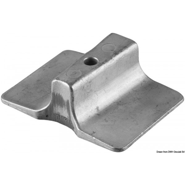 Anode zinc 9,5/15 HP 2 temps  - N°1 - comptoirnautique.com