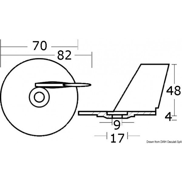 Coda di carpa 20/30 CV - N°2 - comptoirnautique.com