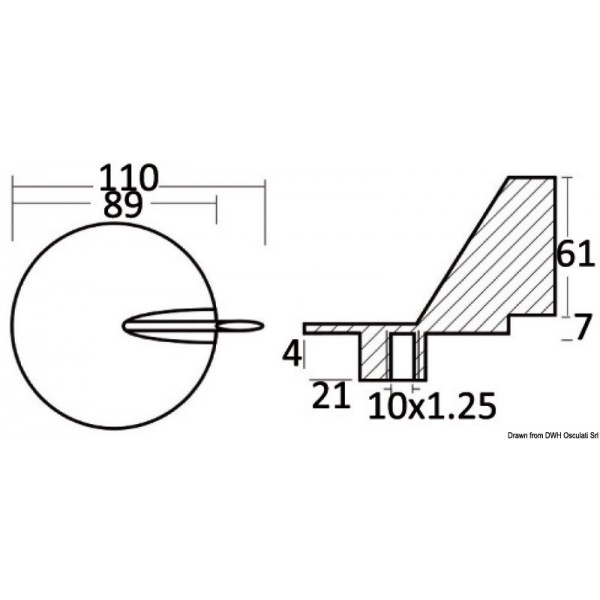 Karpfenschwanz Suzuki 150/225 HP - N°2 - comptoirnautique.com 